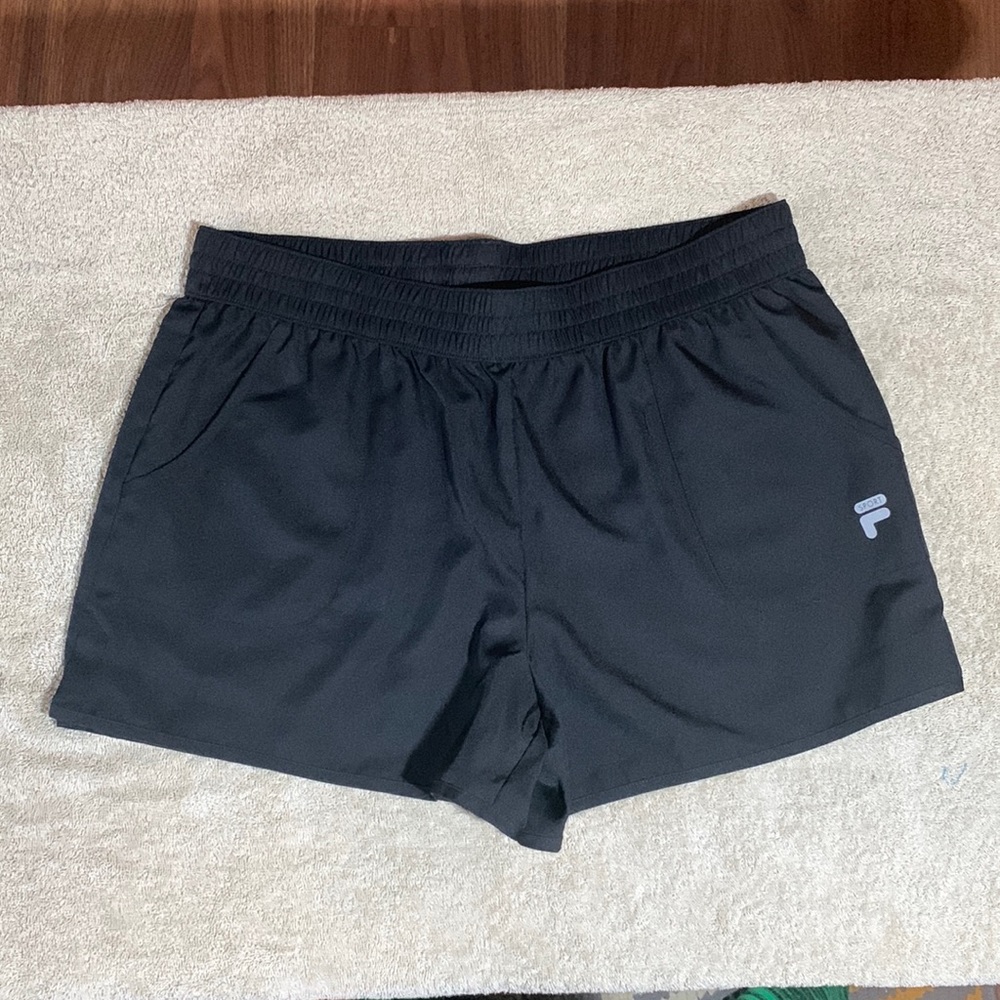 Fila Women’s Black Shorts - Large
